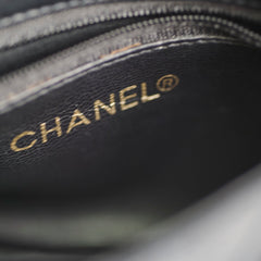 Chanel Vintage Belt Bag Black Lambskin