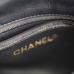 Chanel Vintage Belt Bag Black Lambskin