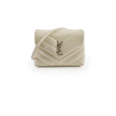 Saint Laurent Toy Lou Lou Ivory Silver HW