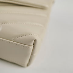 Saint Laurent Toy Lou Lou Ivory Silver HW