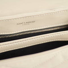 Saint Laurent Toy Lou Lou Ivory Silver HW