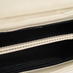 Saint Laurent Toy Lou Lou Ivory Silver HW