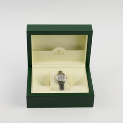 Rolex Datejust 26mm Mother Of Pearl Diamond Face Steel 2011