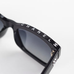 Chanel Sunglasses Black Polarized