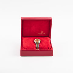 Rolex 26mm Datejust with Diamond Dial Watch Two Toned