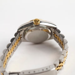 Rolex 26mm Datejust with Diamond Dial Watch Two Toned