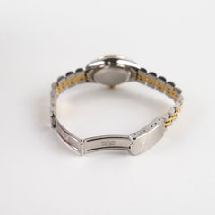 Rolex 26mm Datejust with Diamond Dial Watch Two Toned