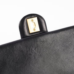 Chanel Chain Flap Bag Black GHW (microchip)