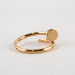 Cartier SM Pink Gold Juste Un Clou JUC Ring Size 49