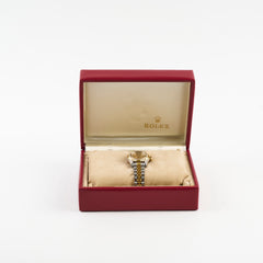 Rolex 26mm Datejust with Diamond Dial Watch Two Toned