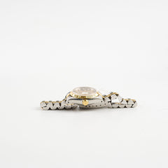 Rolex 26mm Datejust with Diamond Dial Watch Two Toned