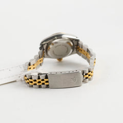 Rolex 26mm Datejust with Diamond Dial Watch Two Toned