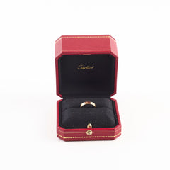 Cartier Love Ring Small Model Pink Gold Size 51
