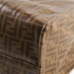 Fendi FF Shopper Tote Coated Jacquard