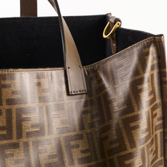 Fendi FF Shopper Tote Coated Jacquard