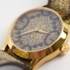 Gucci 38mm Bee Watch GG Supreme