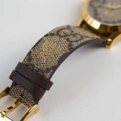 Gucci 38mm Bee Watch GG Supreme