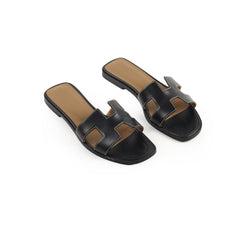 Hermes Oran Sandals Black size 36