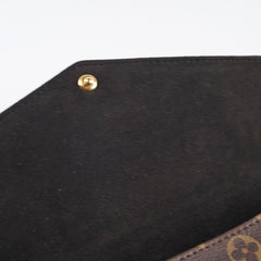 Louis Vuitton monogram twice pochette black