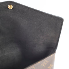 Louis Vuitton monogram twice pochette black