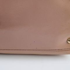 Gucci Patent Soho Disco Tote Dusty Pink/Beige