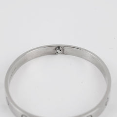 Cartier Love Bracelet Classic Model White Gold Size 19
