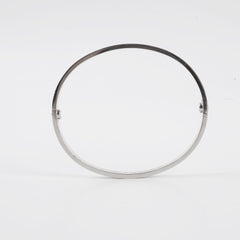 Cartier Love Bracelet Classic Model White Gold Size 19