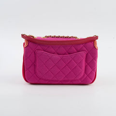 Chanel Filigree Quilted Small Tri Colour