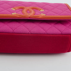 Chanel Filigree Quilted Small Tri Colour
