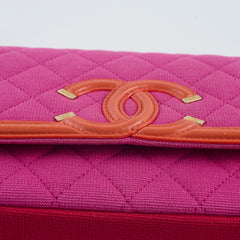 Chanel Filigree Quilted Small Tri Colour