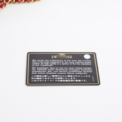 Chanel Filigree Quilted Small Tri Colour