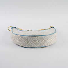 Louis Vuitton Jacquard 1854 Loop Blue/Light Grey/White
