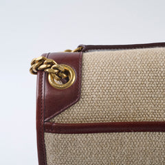 Saint Laurent Niki Raffia Medium Natural