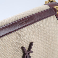 Saint Laurent Niki Raffia Medium Natural