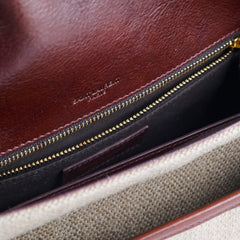 Saint Laurent Niki Raffia Medium Natural