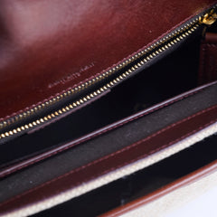 Saint Laurent Niki Raffia Medium Natural