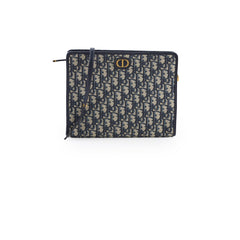 Christian Dior 30 Montaigne Dea Pouch Navy Oblique