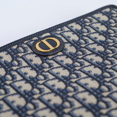 Christian Dior 30 Montaigne Dea Pouch Navy Oblique