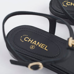 Chanel Women's Sandals Size 36.5