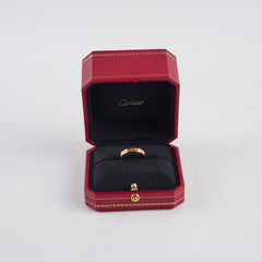 Cartier Love Ring Small Model Yellow Gold 55