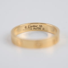Cartier Love Ring Small Model Yellow Gold 55