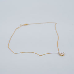 Van Cleef & Arpels VCA MOP Lucky Butterfly Pendant Necklace