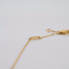 Van Cleef & Arpels VCA MOP Lucky Butterfly Pendant Necklace