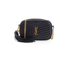 Saint Laurent Mini Lou Camera Bag Black