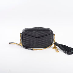 Saint Laurent Mini Lou Camera Bag Black
