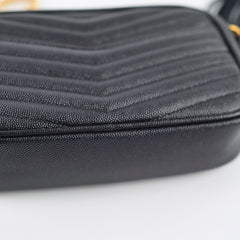 Saint Laurent Mini Lou Camera Bag Black
