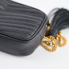 Saint Laurent Mini Lou Camera Bag Black