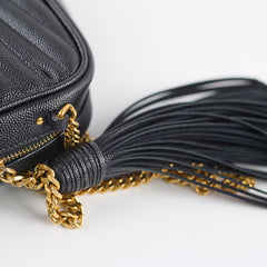 Saint Laurent Mini Lou Camera Bag Black