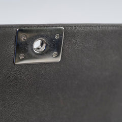 Chanel Old Medium Caviar Boy Grey 2019