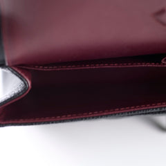 Chanel Medium/Large Caviar Double Classic Flap Black 2022